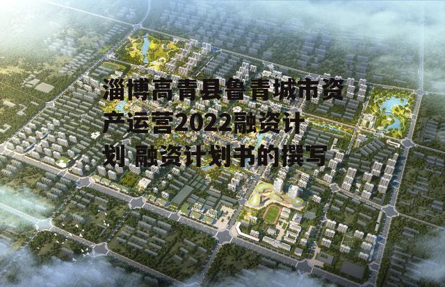 淄博高青县鲁青城市资产运营2022融资计划 融资计划书的撰写