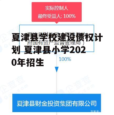 夏津县学校建设债权计划 夏津县小学2020年招生