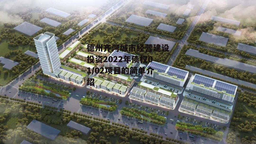 德州齐河城市经营建设投资2022年债权01/02项目的简单介绍