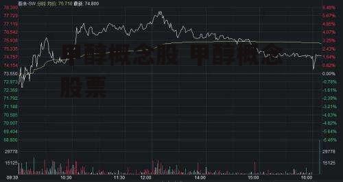 甲醇概念股 甲醇概念股票