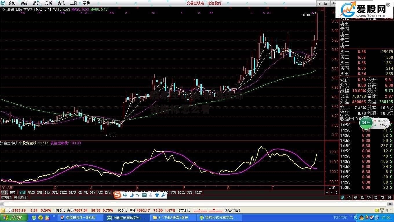 股票生命线 股票生命线指标怎么看