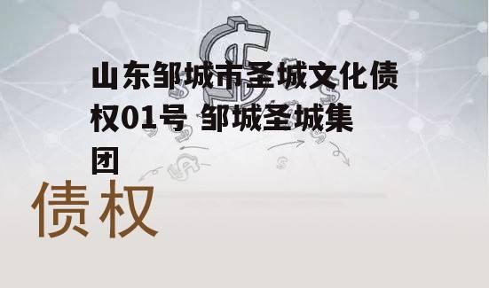 山东邹城市圣城文化债权01号 邹城圣城集团