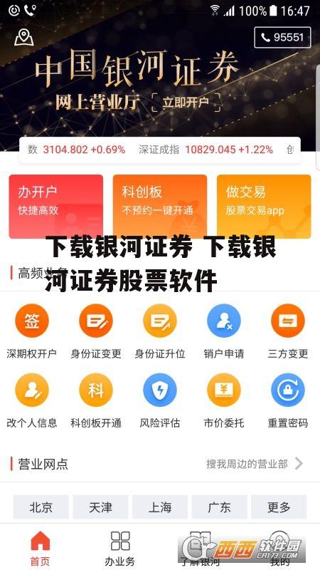 下载银河证券 下载银河证券股票软件