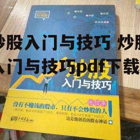 炒股入门与技巧 炒股入门与技巧pdf下载