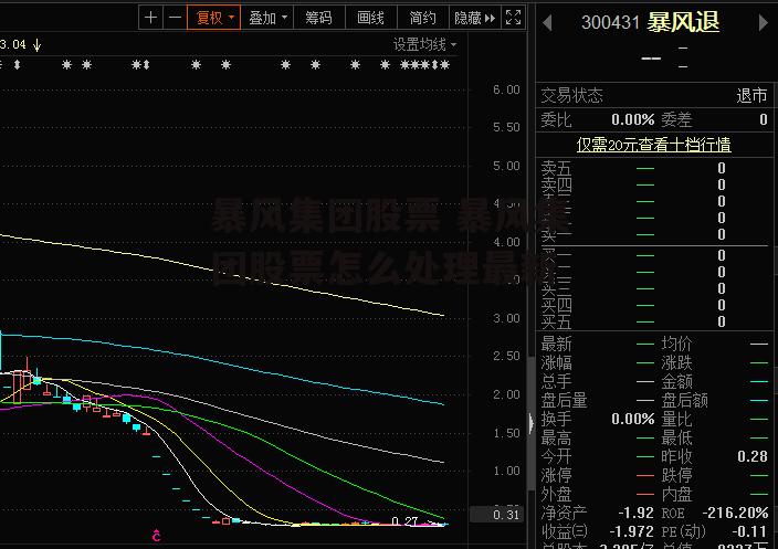 暴风集团股票 暴风集团股票怎么处理最新