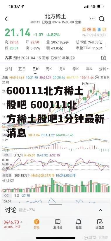 600111北方稀土股吧 600111北方稀土股吧1分钟最新消息