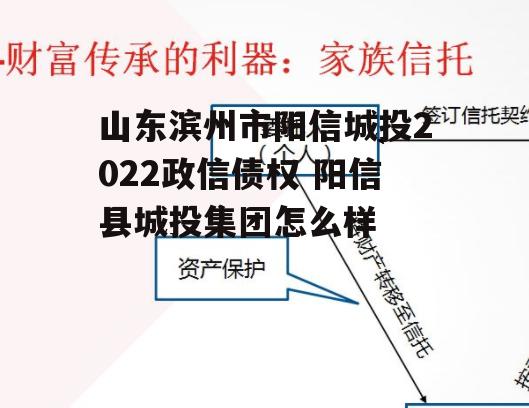 山东滨州市阳信城投2022政信债权 阳信县城投集团怎么样