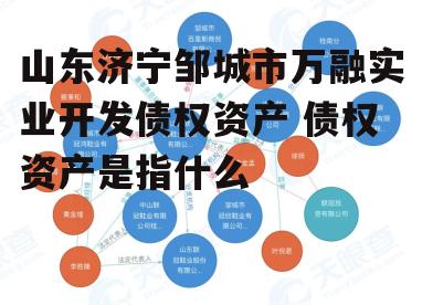 山东济宁邹城市万融实业开发债权资产 债权资产是指什么