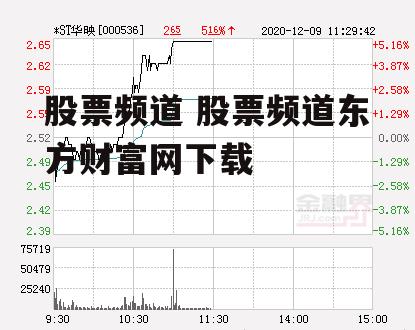 股票频道 股票频道东方财富网下载