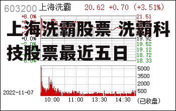 上海洗霸股票 洗霸科技股票最近五日