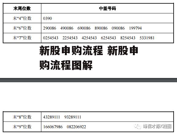 新股申购流程 新股申购流程图解