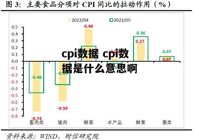 cpi数据 cpi数据是什么意思啊