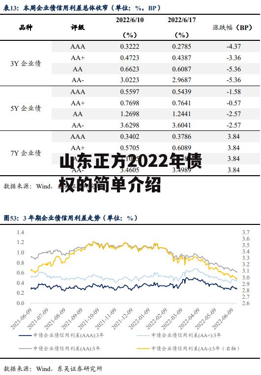 山东正方2022年债权的简单介绍