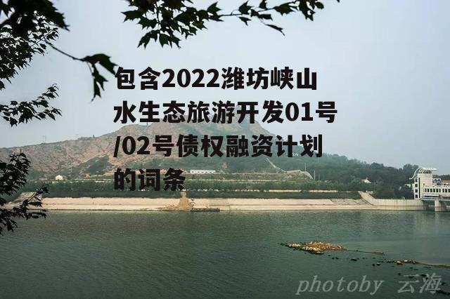 包含2022潍坊峡山水生态旅游开发01号/02号债权融资计划的词条