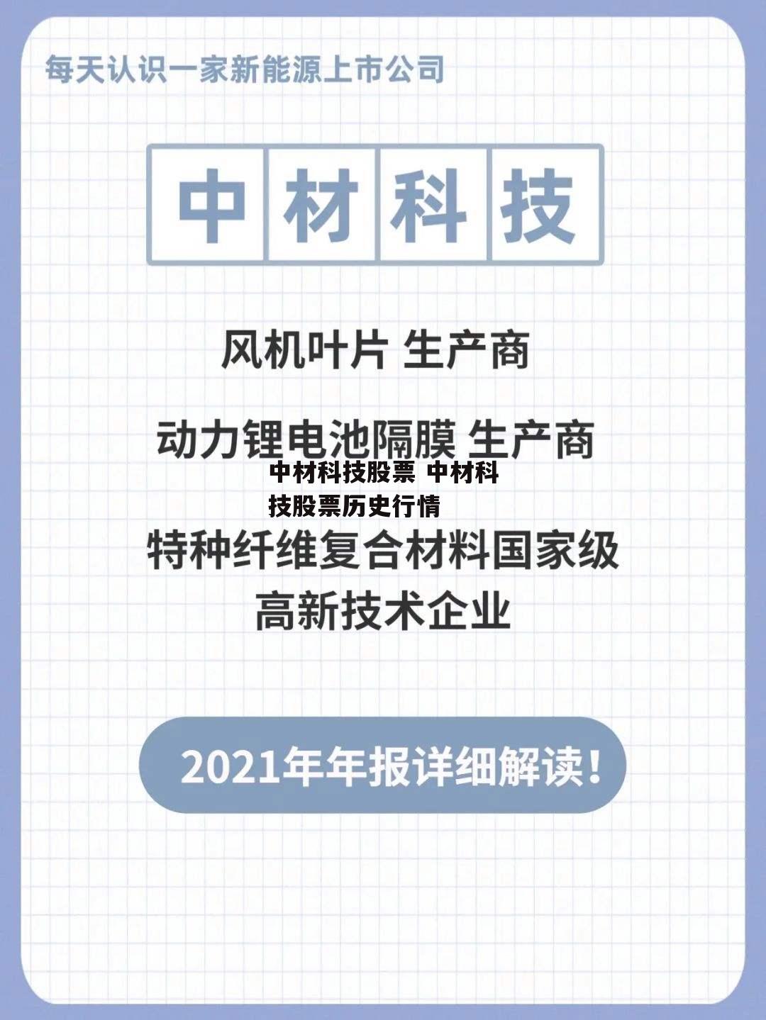 中材科技股票 中材科技股票历史行情