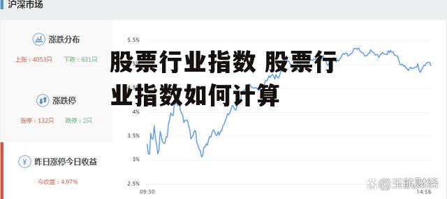 股票行业指数 股票行业指数如何计算