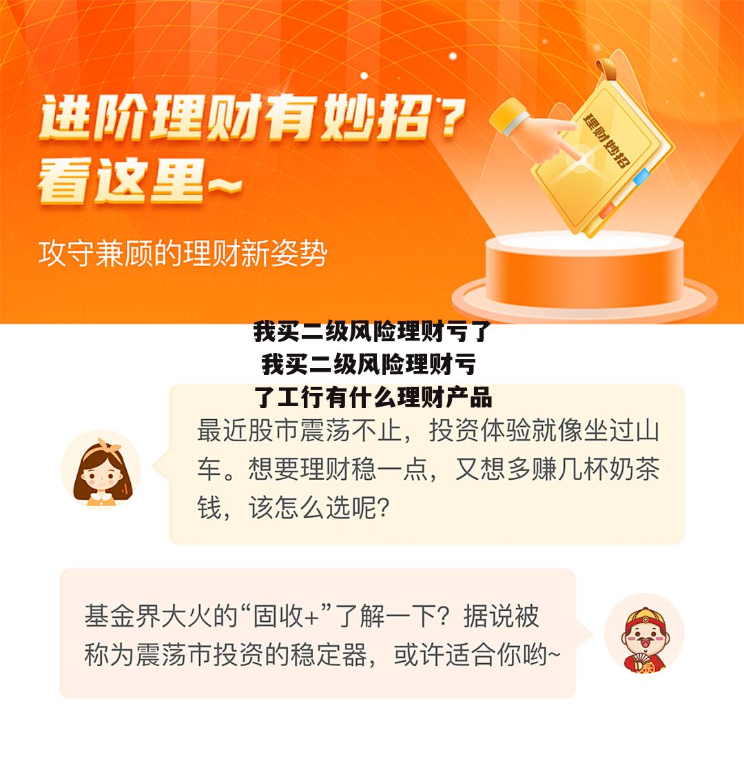 我买二级风险理财亏了 我买二级风险理财亏了工行有什么理财产品