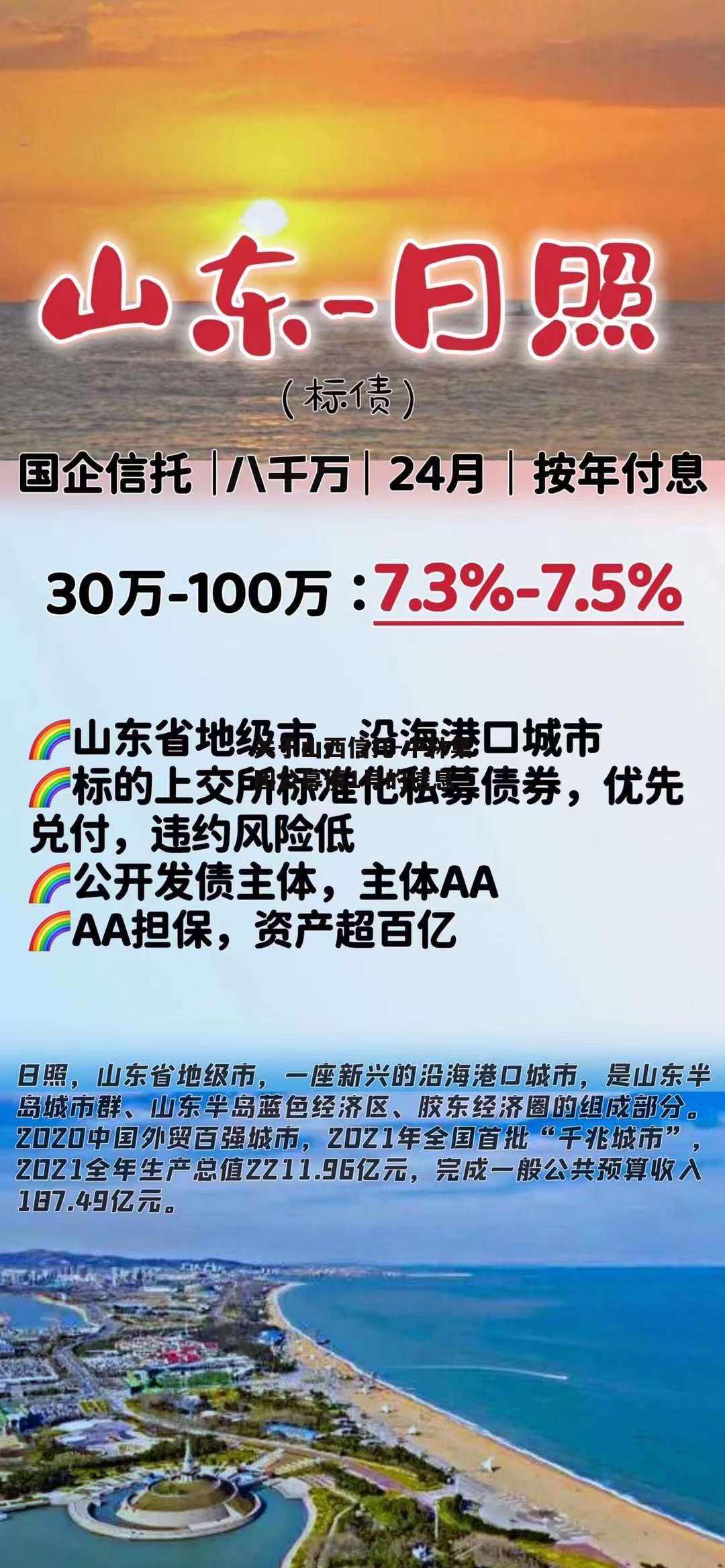 关于山西信托-中林集团公募债1号的信息