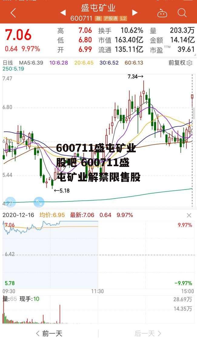 600711盛屯矿业股吧 600711盛屯矿业解禁限售股