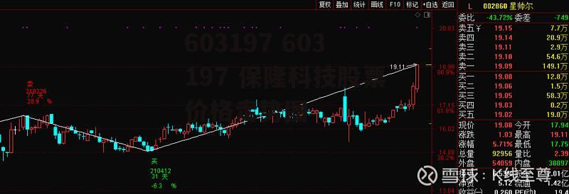 603197 603197 保隆科技股票价格走势图