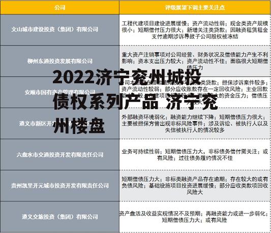 2022济宁兖州城投债权系列产品 济宁兖州楼盘