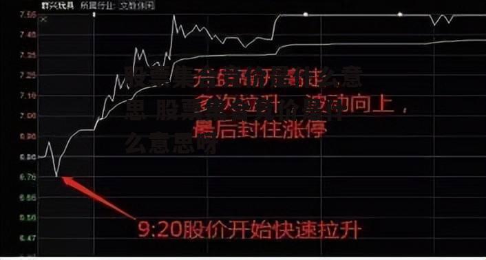 股票集合竞价是什么意思 股票集合竞价是什么意思呀