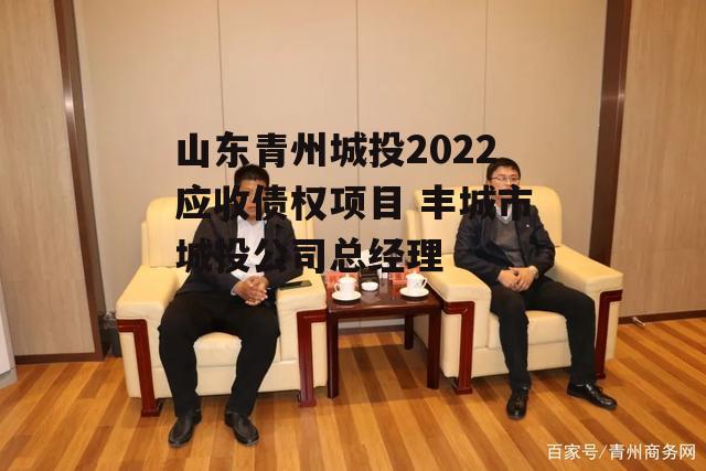 山东青州城投2022应收债权项目 丰城市城投公司总经理