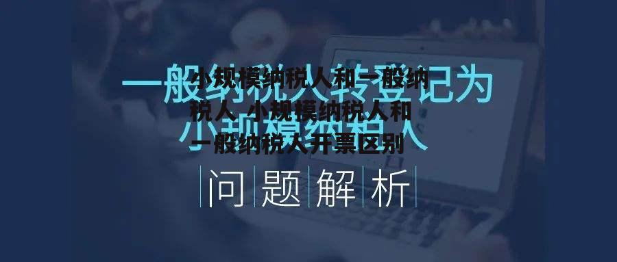 小规模纳税人和一般纳税人 小规模纳税人和一般纳税人开票区别