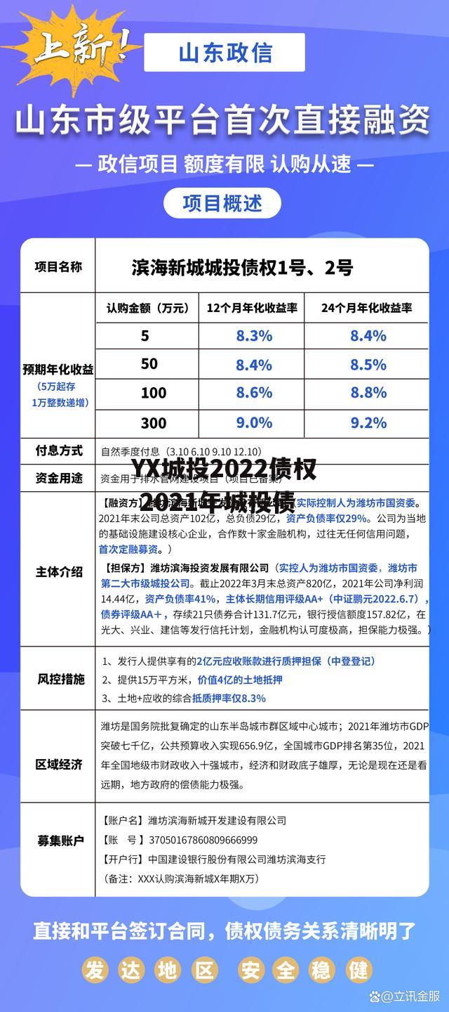 YX城投2022债权 2021年城投债