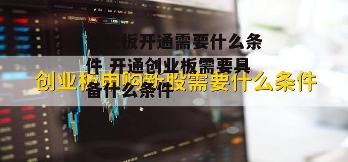 创业板开通需要什么条件 开通创业板需要具备什么条件