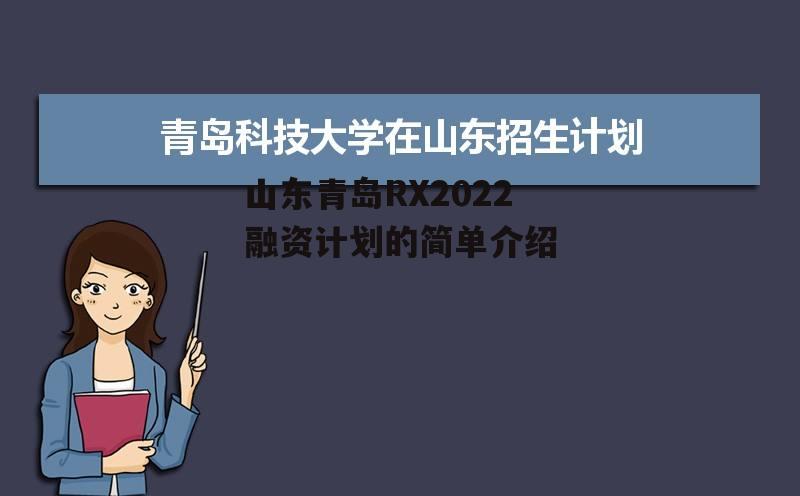 山东青岛RX2022融资计划的简单介绍