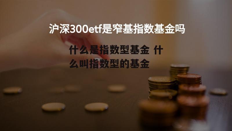 什么是指数型基金 什么叫指数型的基金