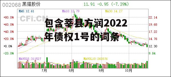 包含莘县方润2022年债权1号的词条