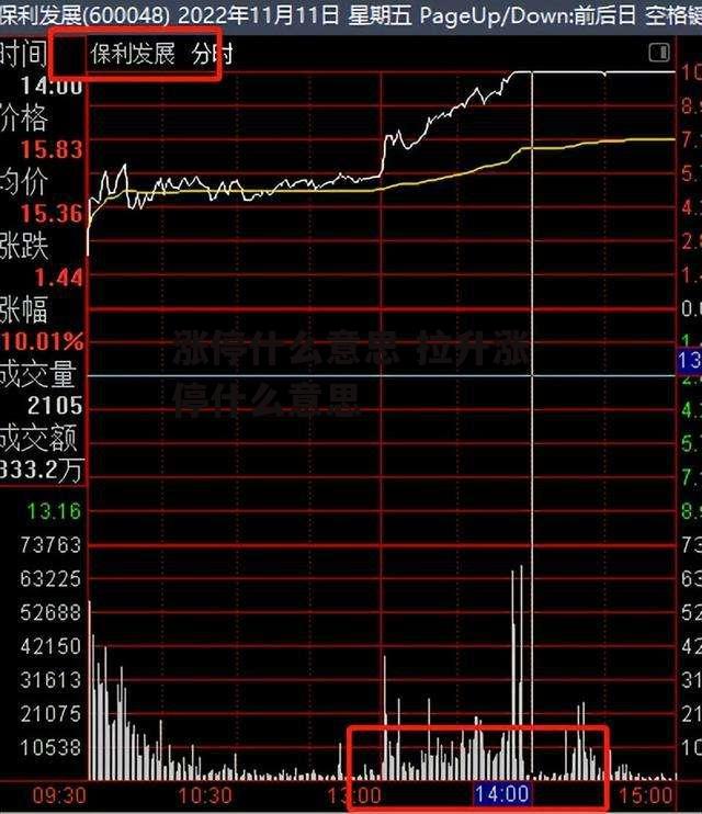 涨停什么意思 拉升涨停什么意思