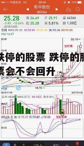 跌停的股票 跌停的股票会不会回升