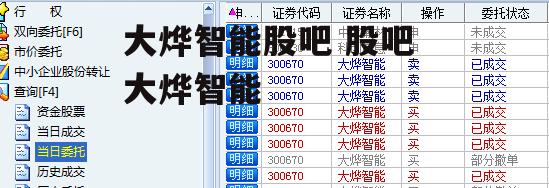 大烨智能股吧 股吧 大烨智能