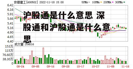 沪股通是什么意思 深股通和沪股通是什么意思