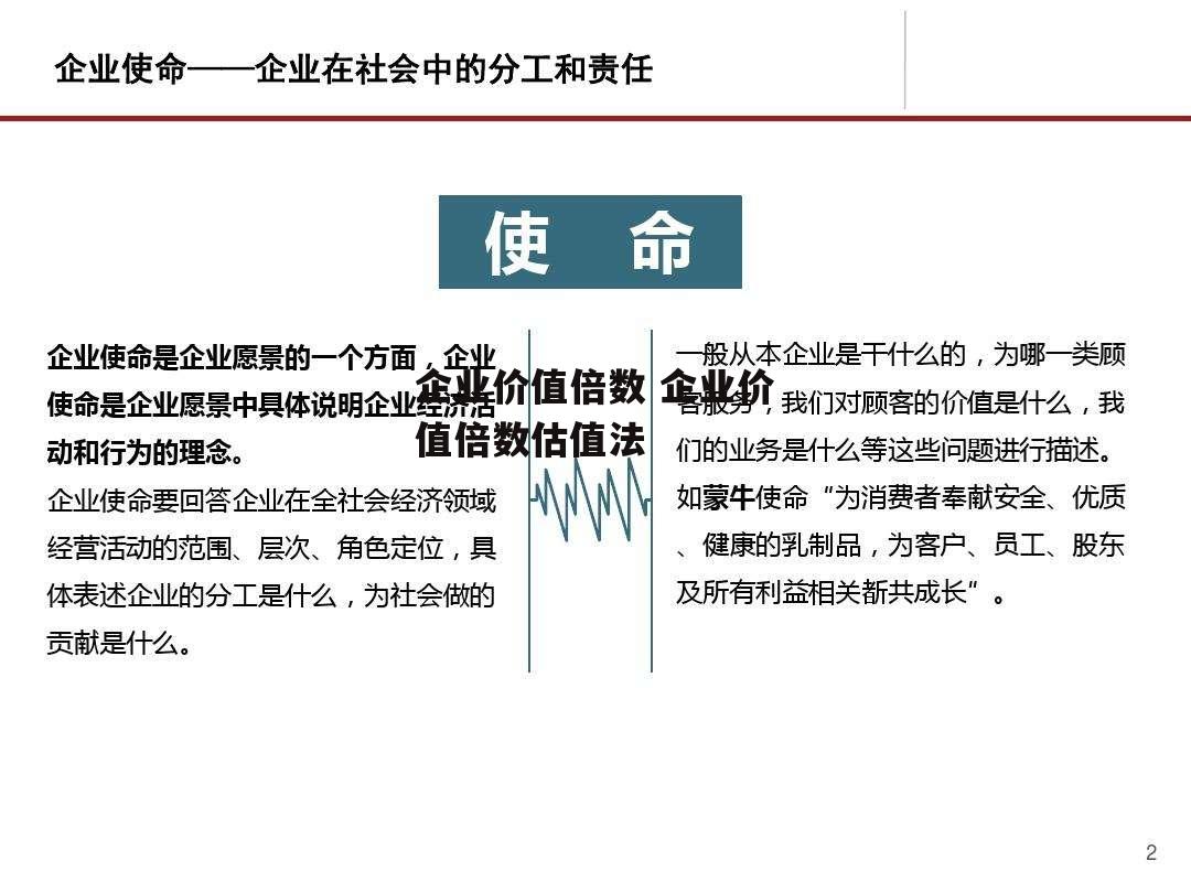 企业价值倍数 企业价值倍数估值法