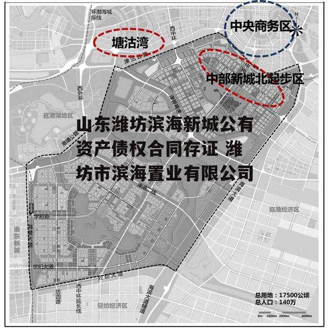 山东潍坊滨海新城公有资产债权合同存证 潍坊市滨海置业有限公司