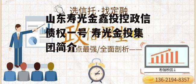 山东寿光金鑫投控政信债权一号 寿光金投集团简介