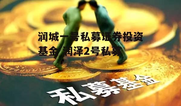 润城一号私募证券投资基金 润泽2号私募