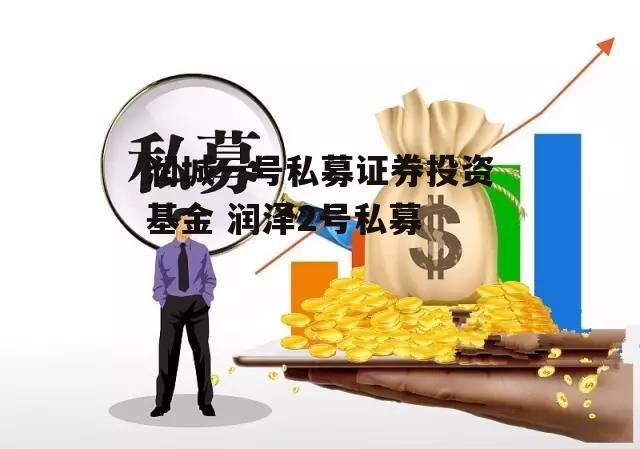 润城一号私募证券投资基金 润泽2号私募