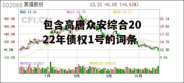 包含高唐众安综合2022年债权1号的词条