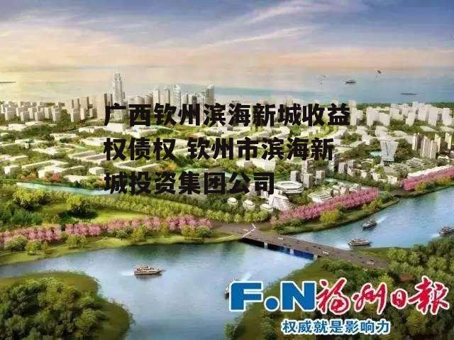 广西钦州滨海新城收益权债权 钦州市滨海新城投资集团公司