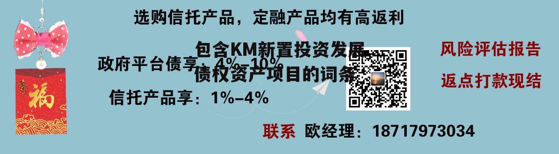 包含KM新置投资发展债权资产项目的词条