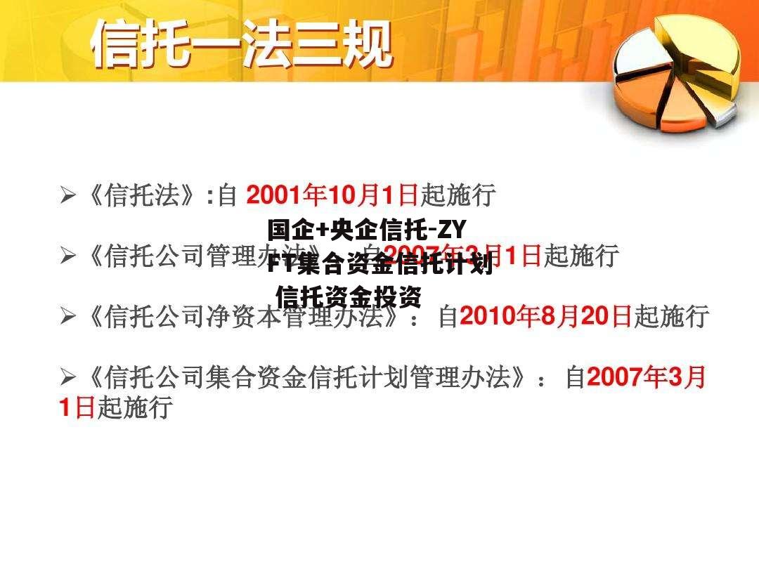 国企+央企信托-ZYFT集合资金信托计划 信托资金投资