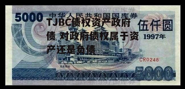 TJBC债权资产政府债 对政府债权属于资产还是负债