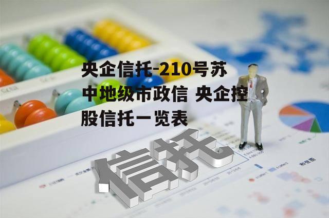 央企信托-210号苏中地级市政信 央企控股信托一览表