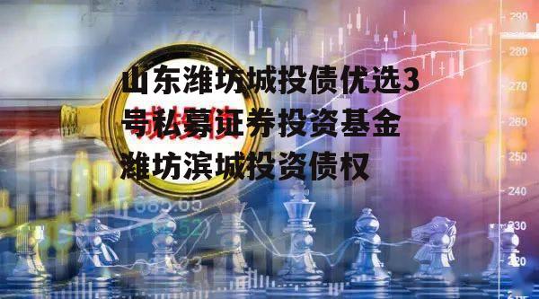 山东潍坊城投债优选3号私募证券投资基金 潍坊滨城投资债权