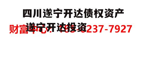 四川遂宁开达债权资产 遂宁开达投资